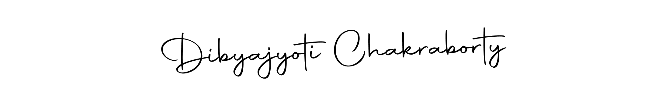 Create a beautiful signature design for name Dibyajyoti Chakraborty. With this signature (Autography-DOLnW) fonts, you can make a handwritten signature for free. Dibyajyoti Chakraborty signature style 10 images and pictures png