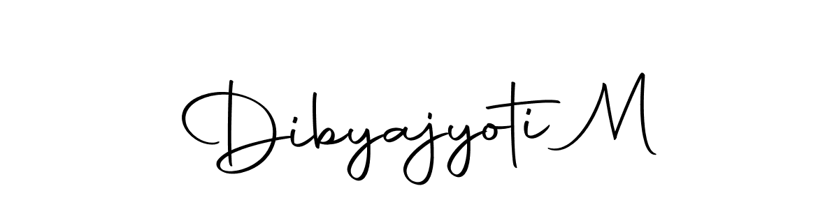 if you are searching for the best signature style for your name Dibyajyoti M. so please give up your signature search. here we have designed multiple signature styles  using Autography-DOLnW. Dibyajyoti M signature style 10 images and pictures png