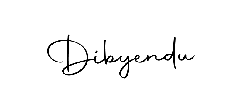 Create a beautiful signature design for name Dibyendu. With this signature (Autography-DOLnW) fonts, you can make a handwritten signature for free. Dibyendu signature style 10 images and pictures png