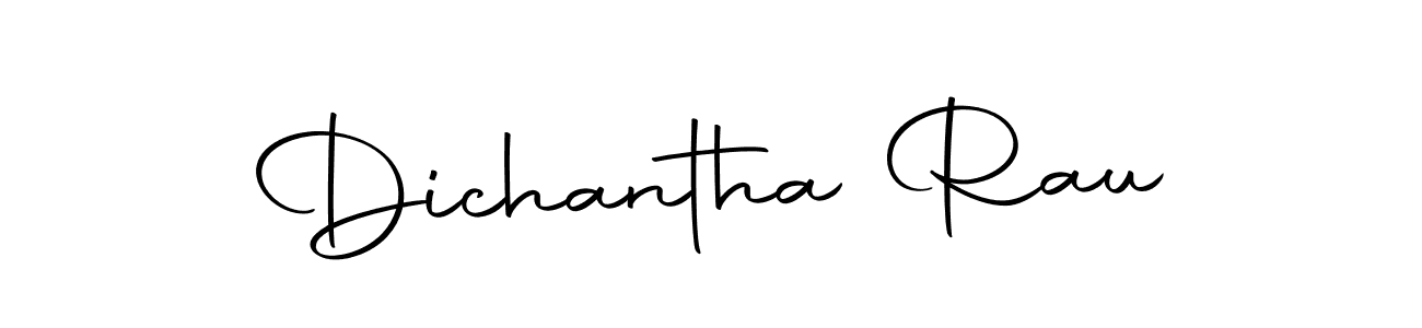 Autography-DOLnW is a professional signature style that is perfect for those who want to add a touch of class to their signature. It is also a great choice for those who want to make their signature more unique. Get Dichantha Rau name to fancy signature for free. Dichantha Rau signature style 10 images and pictures png