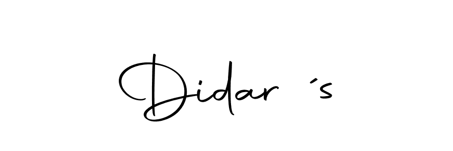 Make a beautiful signature design for name Didar ´s. With this signature (Autography-DOLnW) style, you can create a handwritten signature for free. Didar ´s signature style 10 images and pictures png