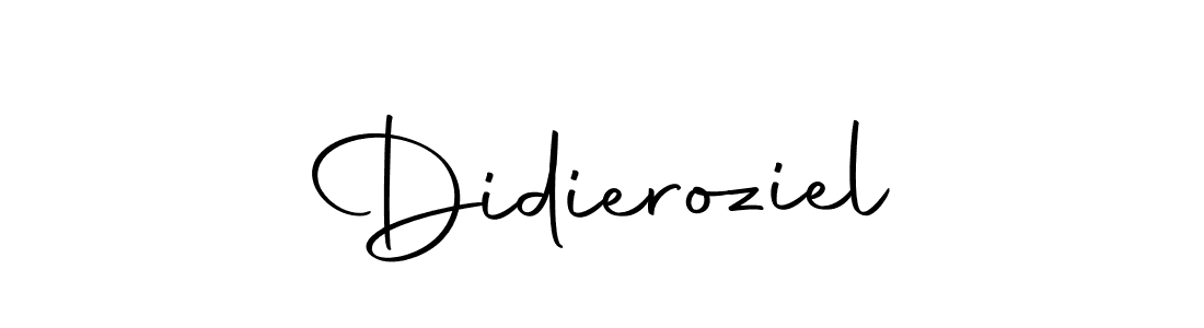 Didieroziel stylish signature style. Best Handwritten Sign (Autography-DOLnW) for my name. Handwritten Signature Collection Ideas for my name Didieroziel. Didieroziel signature style 10 images and pictures png