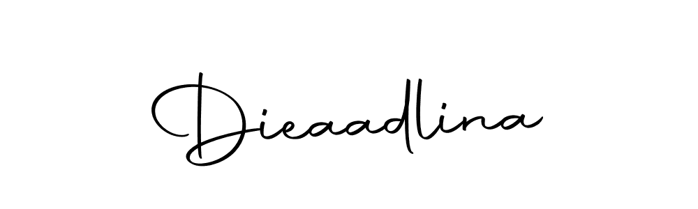 if you are searching for the best signature style for your name Dieaadlina. so please give up your signature search. here we have designed multiple signature styles  using Autography-DOLnW. Dieaadlina signature style 10 images and pictures png