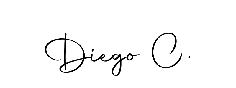 Diego C. stylish signature style. Best Handwritten Sign (Autography-DOLnW) for my name. Handwritten Signature Collection Ideas for my name Diego C.. Diego C. signature style 10 images and pictures png
