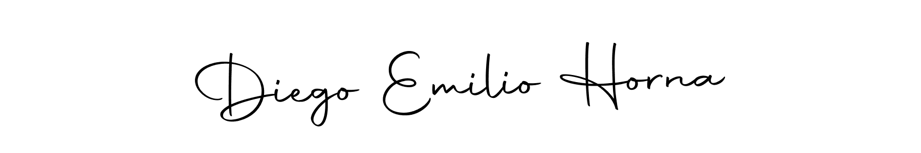 Use a signature maker to create a handwritten signature online. With this signature software, you can design (Autography-DOLnW) your own signature for name Diego Emilio Horna. Diego Emilio Horna signature style 10 images and pictures png