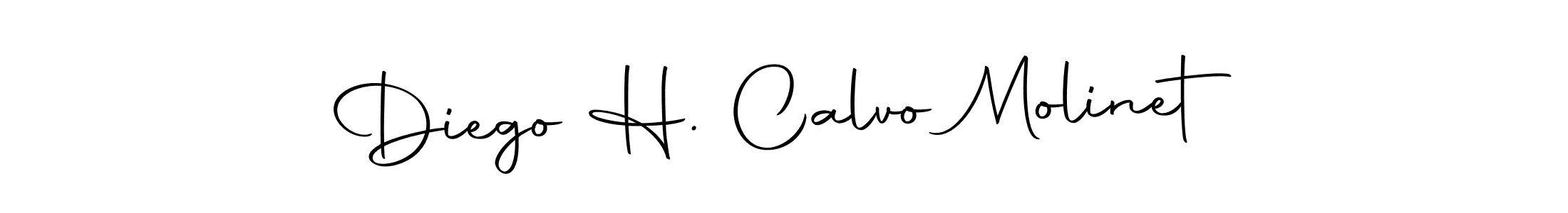 Diego H. Calvo Molinet stylish signature style. Best Handwritten Sign (Autography-DOLnW) for my name. Handwritten Signature Collection Ideas for my name Diego H. Calvo Molinet. Diego H. Calvo Molinet signature style 10 images and pictures png