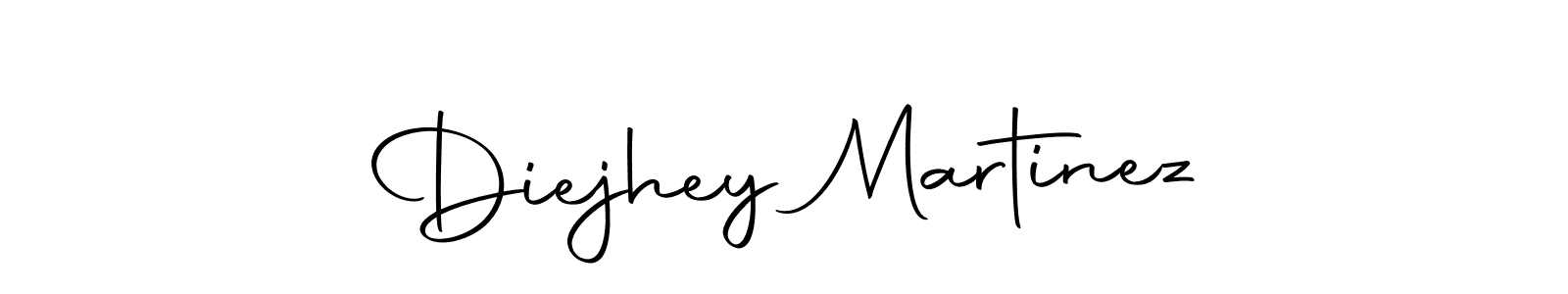 Create a beautiful signature design for name Diejhey Martinez. With this signature (Autography-DOLnW) fonts, you can make a handwritten signature for free. Diejhey Martinez signature style 10 images and pictures png