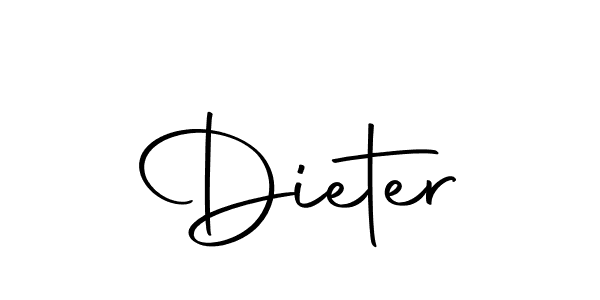 How to make Dieter signature? Autography-DOLnW is a professional autograph style. Create handwritten signature for Dieter name. Dieter signature style 10 images and pictures png