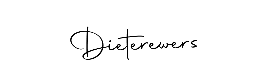 Also we have Dieterewers name is the best signature style. Create professional handwritten signature collection using Autography-DOLnW autograph style. Dieterewers signature style 10 images and pictures png