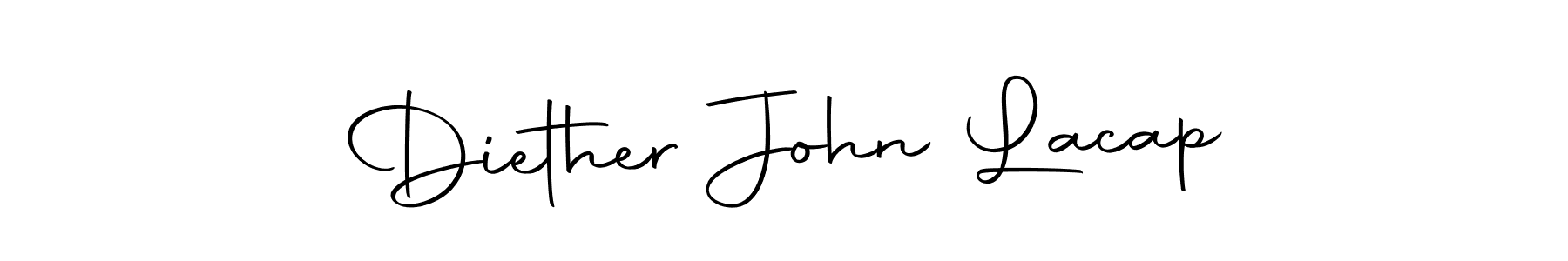 Autography-DOLnW is a professional signature style that is perfect for those who want to add a touch of class to their signature. It is also a great choice for those who want to make their signature more unique. Get Diether John Lacap name to fancy signature for free. Diether John Lacap signature style 10 images and pictures png