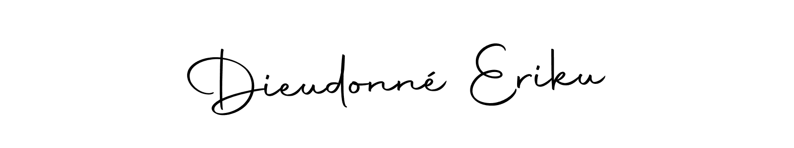 Once you've used our free online signature maker to create your best signature Autography-DOLnW style, it's time to enjoy all of the benefits that Dieudonné Eriku name signing documents. Dieudonné Eriku signature style 10 images and pictures png