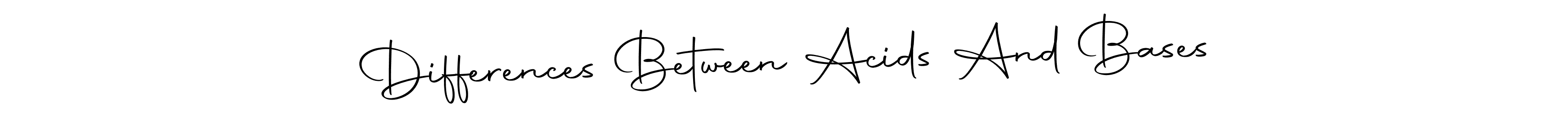 Also we have Differences Between Acids And Bases name is the best signature style. Create professional handwritten signature collection using Autography-DOLnW autograph style. Differences Between Acids And Bases signature style 10 images and pictures png