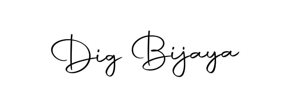 Dig Bijaya stylish signature style. Best Handwritten Sign (Autography-DOLnW) for my name. Handwritten Signature Collection Ideas for my name Dig Bijaya. Dig Bijaya signature style 10 images and pictures png