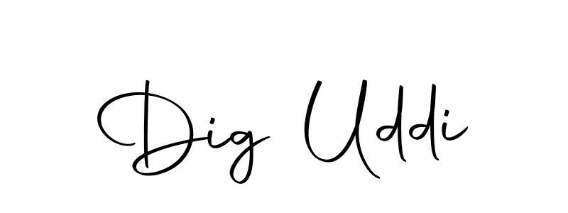 How to Draw Dig Uddi signature style? Autography-DOLnW is a latest design signature styles for name Dig Uddi. Dig Uddi signature style 10 images and pictures png