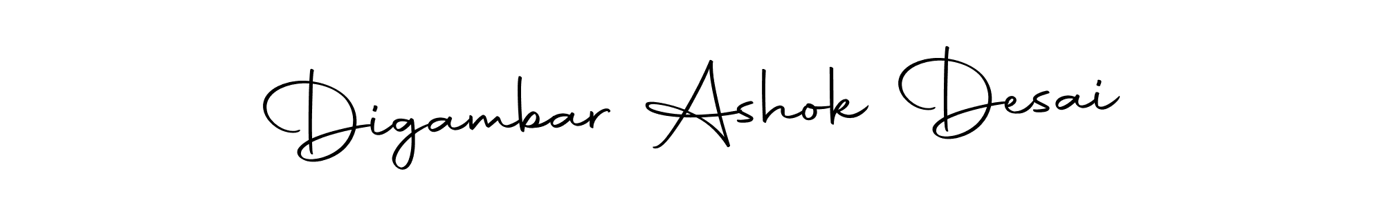 Also we have Digambar Ashok Desai name is the best signature style. Create professional handwritten signature collection using Autography-DOLnW autograph style. Digambar Ashok Desai signature style 10 images and pictures png