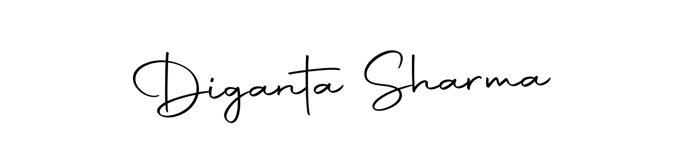 Here are the top 10 professional signature styles for the name Diganta Sharma. These are the best autograph styles you can use for your name. Diganta Sharma signature style 10 images and pictures png
