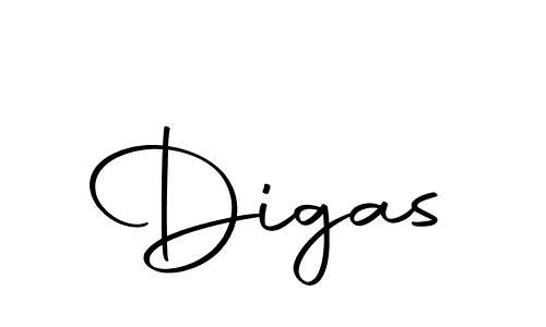 Also we have Digas name is the best signature style. Create professional handwritten signature collection using Autography-DOLnW autograph style. Digas signature style 10 images and pictures png