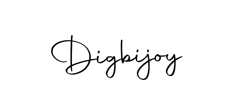 Design your own signature with our free online signature maker. With this signature software, you can create a handwritten (Autography-DOLnW) signature for name Digbijoy. Digbijoy signature style 10 images and pictures png