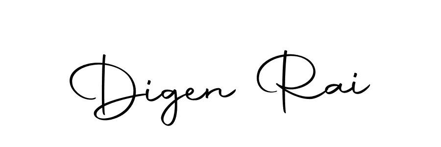 Also we have Digen Rai name is the best signature style. Create professional handwritten signature collection using Autography-DOLnW autograph style. Digen Rai signature style 10 images and pictures png