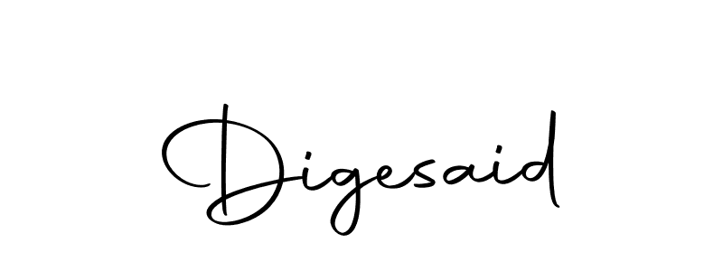 The best way (Autography-DOLnW) to make a short signature is to pick only two or three words in your name. The name Digesaid include a total of six letters. For converting this name. Digesaid signature style 10 images and pictures png