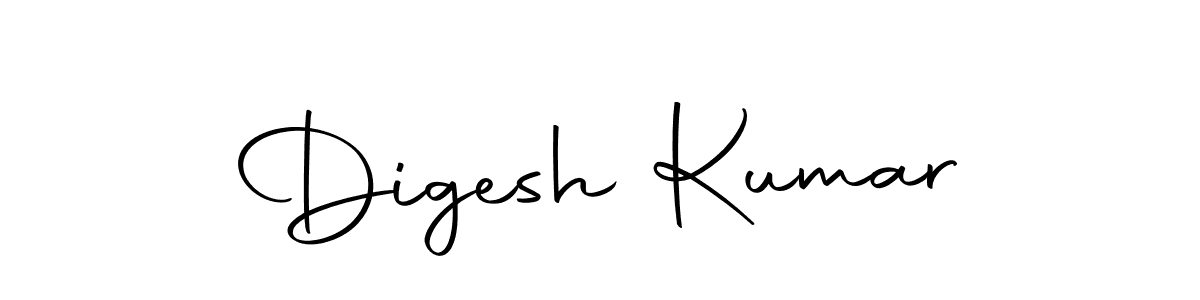 Design your own signature with our free online signature maker. With this signature software, you can create a handwritten (Autography-DOLnW) signature for name Digesh Kumar. Digesh Kumar signature style 10 images and pictures png