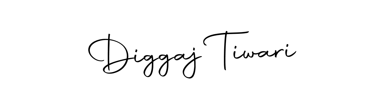 Design your own signature with our free online signature maker. With this signature software, you can create a handwritten (Autography-DOLnW) signature for name Diggaj Tiwari. Diggaj Tiwari signature style 10 images and pictures png