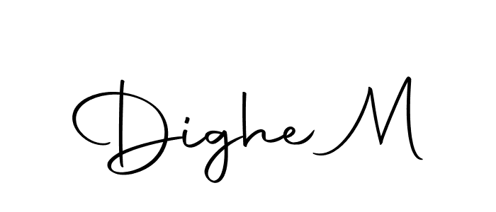 Autography-DOLnW is a professional signature style that is perfect for those who want to add a touch of class to their signature. It is also a great choice for those who want to make their signature more unique. Get Dighe M name to fancy signature for free. Dighe M signature style 10 images and pictures png