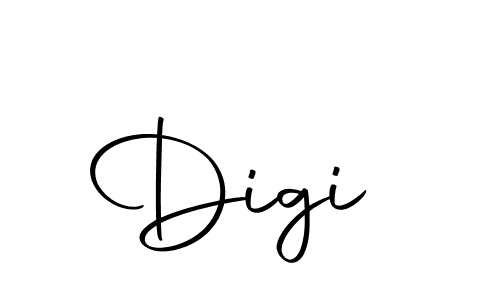 Design your own signature with our free online signature maker. With this signature software, you can create a handwritten (Autography-DOLnW) signature for name Digi . Digi  signature style 10 images and pictures png