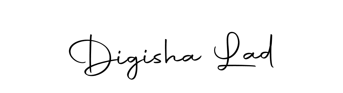 How to make Digisha Lad name signature. Use Autography-DOLnW style for creating short signs online. This is the latest handwritten sign. Digisha Lad signature style 10 images and pictures png