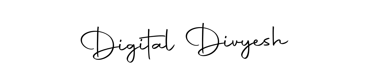 Make a beautiful signature design for name Digital Divyesh. With this signature (Autography-DOLnW) style, you can create a handwritten signature for free. Digital Divyesh signature style 10 images and pictures png