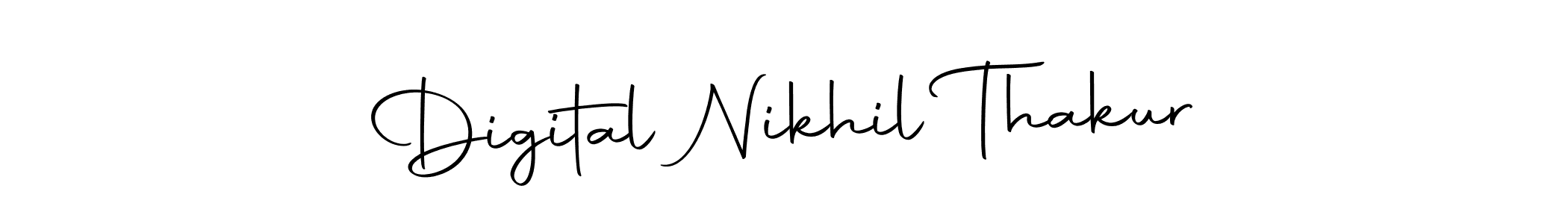 Also we have Digital Nikhil Thakur name is the best signature style. Create professional handwritten signature collection using Autography-DOLnW autograph style. Digital Nikhil Thakur signature style 10 images and pictures png