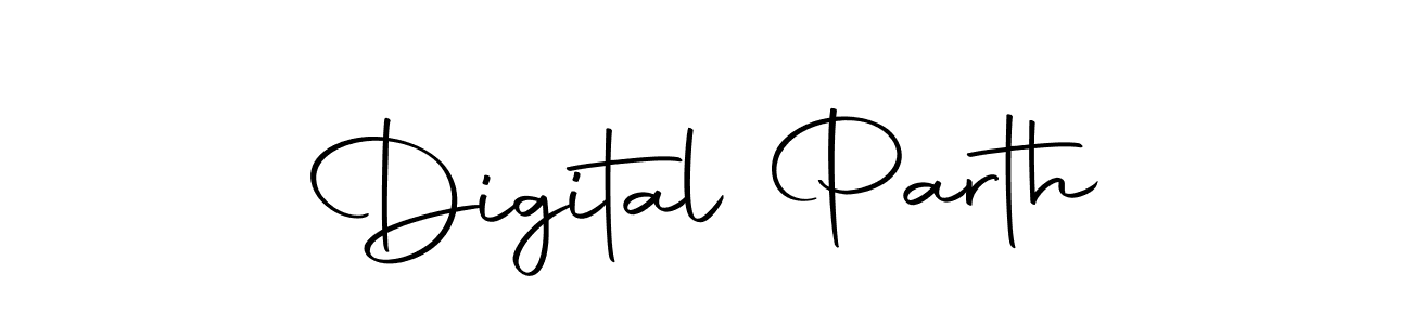 Make a beautiful signature design for name Digital Parth. With this signature (Autography-DOLnW) style, you can create a handwritten signature for free. Digital Parth signature style 10 images and pictures png