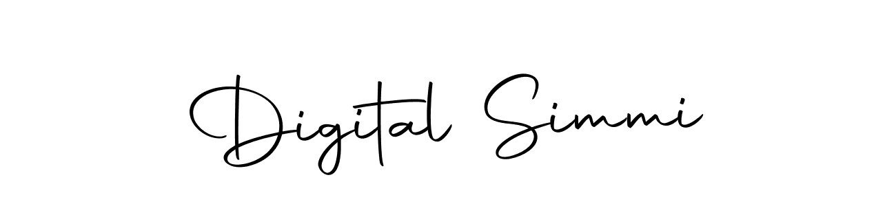 Also we have Digital Simmi name is the best signature style. Create professional handwritten signature collection using Autography-DOLnW autograph style. Digital Simmi signature style 10 images and pictures png