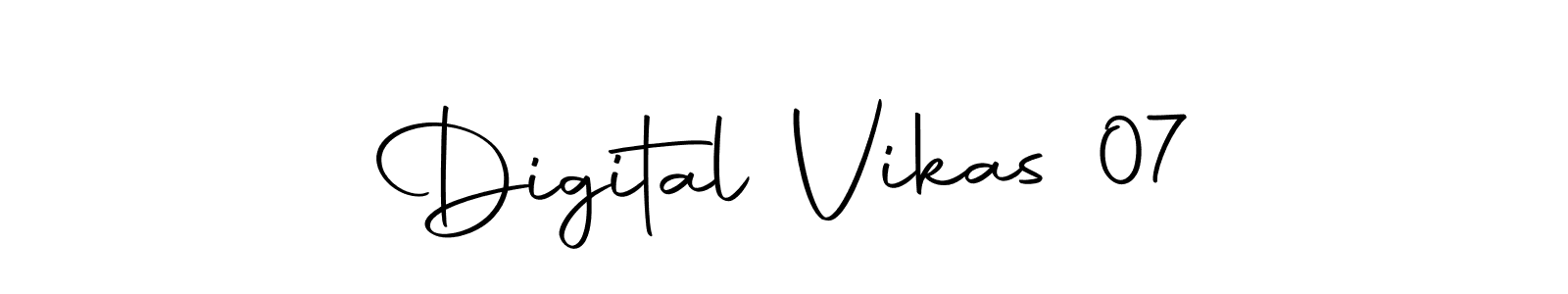 This is the best signature style for the Digital Vikas 07 name. Also you like these signature font (Autography-DOLnW). Mix name signature. Digital Vikas 07 signature style 10 images and pictures png