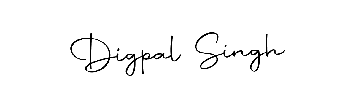 Create a beautiful signature design for name Digpal Singh. With this signature (Autography-DOLnW) fonts, you can make a handwritten signature for free. Digpal Singh signature style 10 images and pictures png