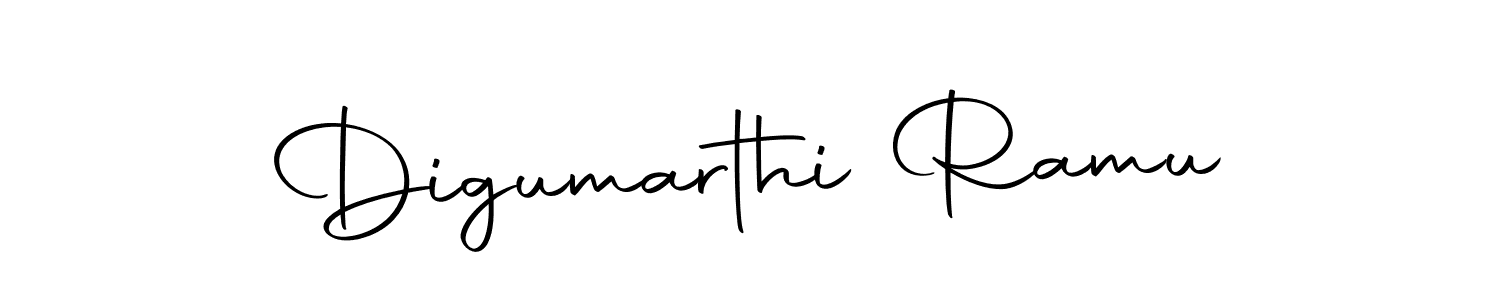 Create a beautiful signature design for name Digumarthi Ramu. With this signature (Autography-DOLnW) fonts, you can make a handwritten signature for free. Digumarthi Ramu signature style 10 images and pictures png