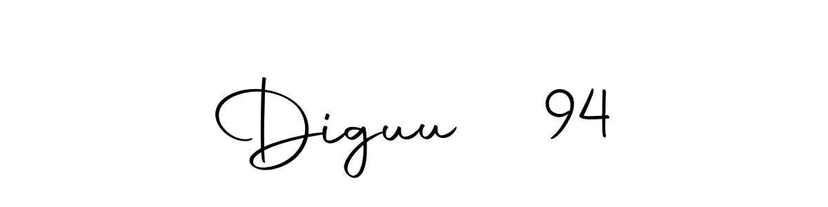 Create a beautiful signature design for name Diguu ⚡ 94. With this signature (Autography-DOLnW) fonts, you can make a handwritten signature for free. Diguu ⚡ 94 signature style 10 images and pictures png