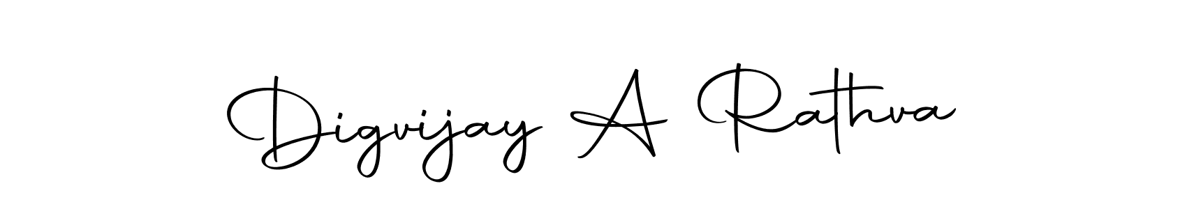 Use a signature maker to create a handwritten signature online. With this signature software, you can design (Autography-DOLnW) your own signature for name Digvijay A Rathva. Digvijay A Rathva signature style 10 images and pictures png