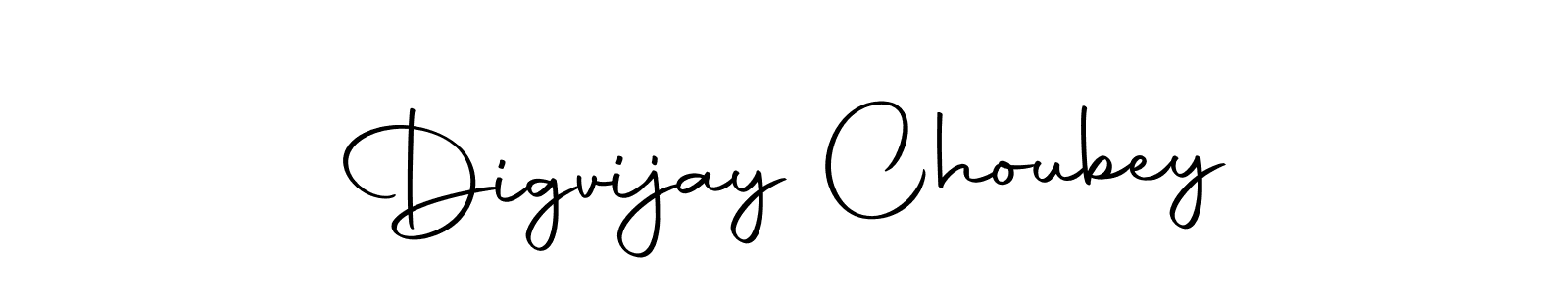Also we have Digvijay Choubey name is the best signature style. Create professional handwritten signature collection using Autography-DOLnW autograph style. Digvijay Choubey signature style 10 images and pictures png