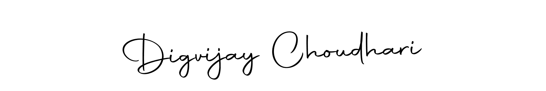 Also we have Digvijay Choudhari name is the best signature style. Create professional handwritten signature collection using Autography-DOLnW autograph style. Digvijay Choudhari signature style 10 images and pictures png