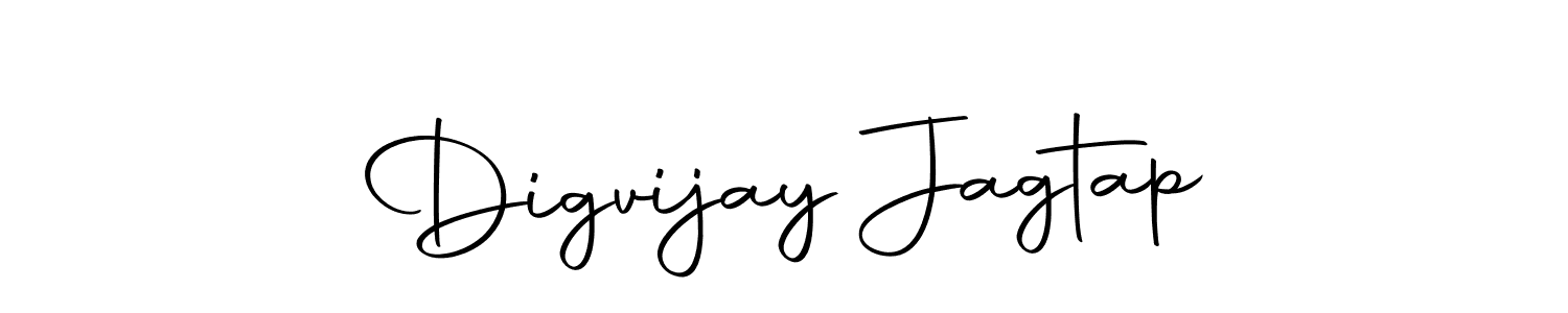 Digvijay Jagtap stylish signature style. Best Handwritten Sign (Autography-DOLnW) for my name. Handwritten Signature Collection Ideas for my name Digvijay Jagtap. Digvijay Jagtap signature style 10 images and pictures png