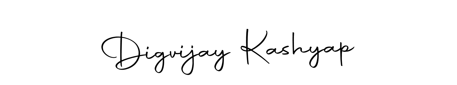 How to make Digvijay Kashyap signature? Autography-DOLnW is a professional autograph style. Create handwritten signature for Digvijay Kashyap name. Digvijay Kashyap signature style 10 images and pictures png