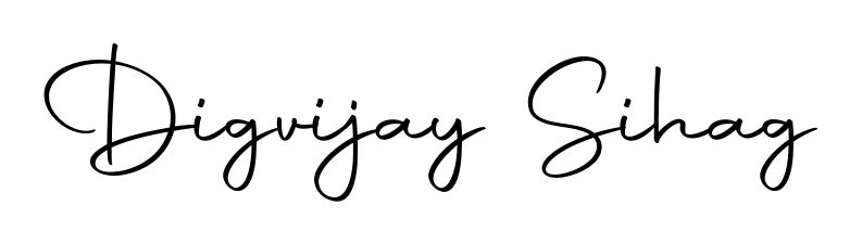 Make a beautiful signature design for name Digvijay Sihag. Use this online signature maker to create a handwritten signature for free. Digvijay Sihag signature style 10 images and pictures png
