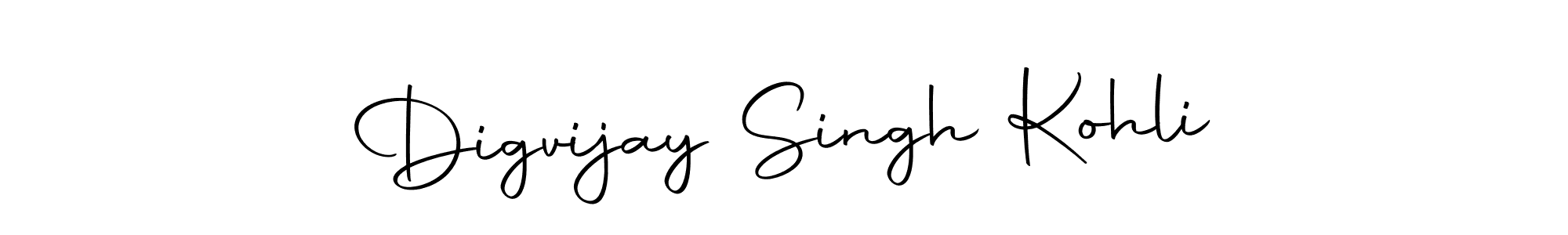 The best way (Autography-DOLnW) to make a short signature is to pick only two or three words in your name. The name Digvijay Singh Kohli include a total of six letters. For converting this name. Digvijay Singh Kohli signature style 10 images and pictures png