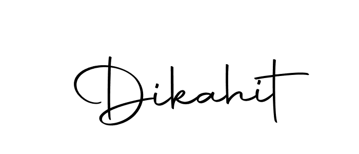Create a beautiful signature design for name Dikahit. With this signature (Autography-DOLnW) fonts, you can make a handwritten signature for free. Dikahit signature style 10 images and pictures png