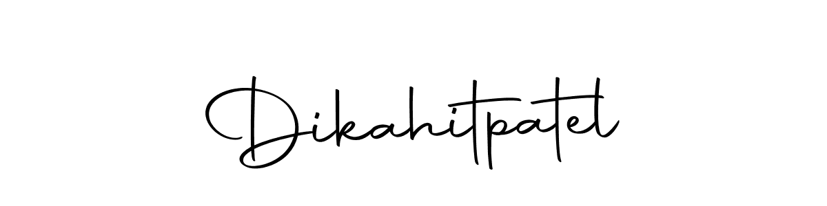 Here are the top 10 professional signature styles for the name Dikahitpatel. These are the best autograph styles you can use for your name. Dikahitpatel signature style 10 images and pictures png