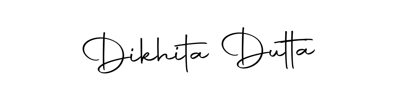 Dikhita Dutta stylish signature style. Best Handwritten Sign (Autography-DOLnW) for my name. Handwritten Signature Collection Ideas for my name Dikhita Dutta. Dikhita Dutta signature style 10 images and pictures png
