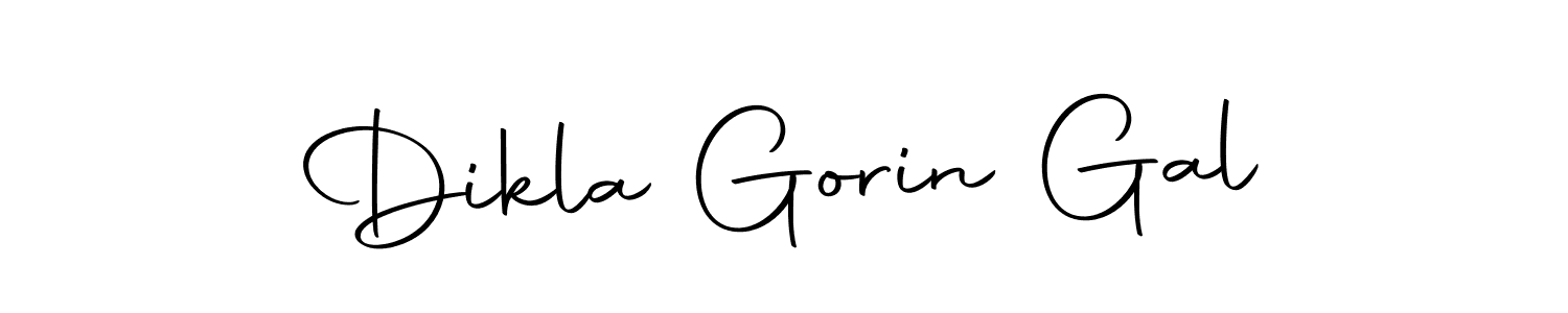 How to make Dikla Gorin Gal name signature. Use Autography-DOLnW style for creating short signs online. This is the latest handwritten sign. Dikla Gorin Gal signature style 10 images and pictures png