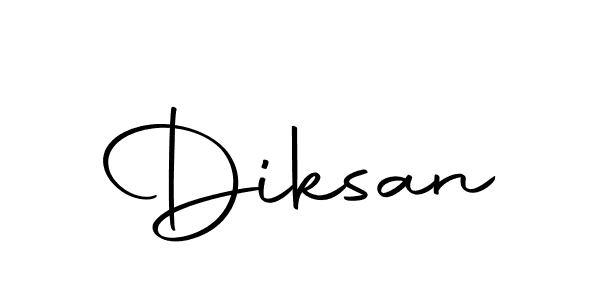 You should practise on your own different ways (Autography-DOLnW) to write your name (Diksan) in signature. don't let someone else do it for you. Diksan signature style 10 images and pictures png
