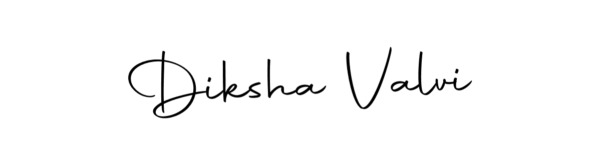 You can use this online signature creator to create a handwritten signature for the name Diksha Valvi. This is the best online autograph maker. Diksha Valvi signature style 10 images and pictures png